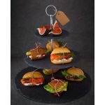 Yuvarlak 3'lü Kek Standı