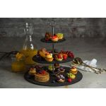 Yuvarlak 3'lü Kek Standı