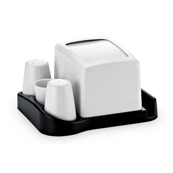 Tuz - Biber - Kürdanlık - Peçetelik Seti