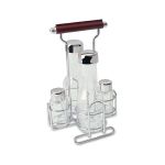 Viyana Tuzluk Biberlik Yağlık Sirkelik Set Saplı