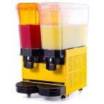 Klasik Twin Fıskiyeli+Fıskiyeli Soğuk İçecek Dispenseri 20+20 Litre Sarı 40.SSY