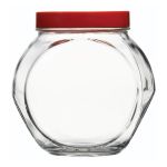 80000 Bella Kırmızı Kapaklı Kavanoz