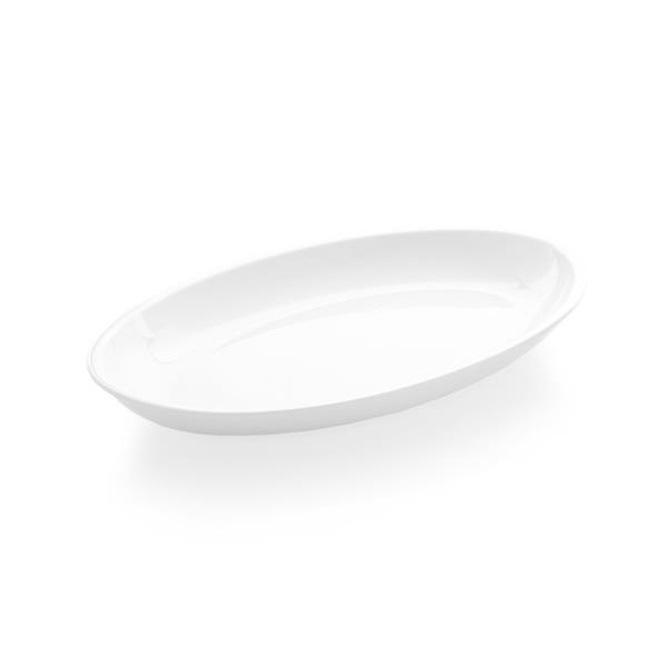 Porselen Açık Büfe Kayık Tabak 48 cm