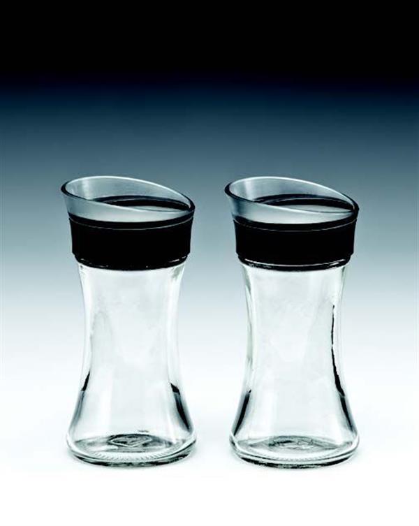 Cam Tuzluk Biberlik Seti