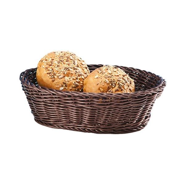 Orta Oval Plastik  Ekmek Sepeti