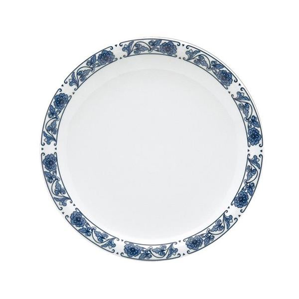 Porselen Blue Bird Düz Tabak 17Cm    