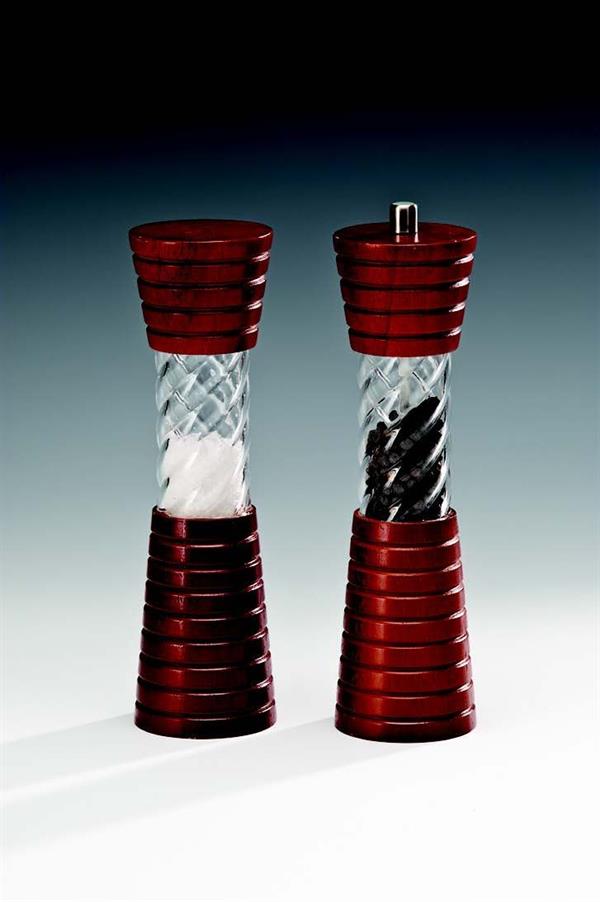 Ahşap Akrilik Tuz Karabiber Değirmeni