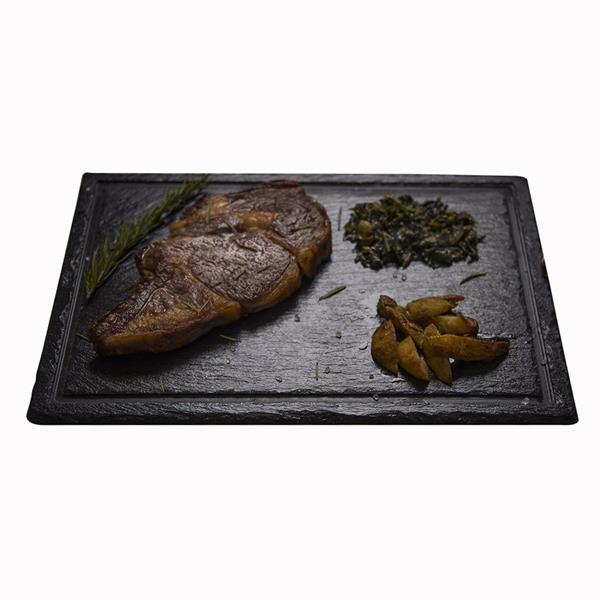 Dikdörtgen Tabak - Oluklu Naturel Kenar