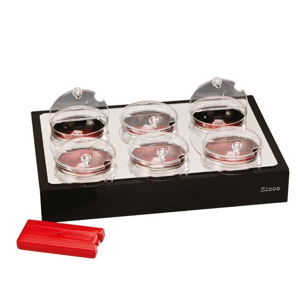 Cam Kaseli Polikarbonat Kapaklı Soğutuculu Teşhir Standı