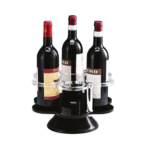 Döner Akrilik Şarap Standlı 70'lik