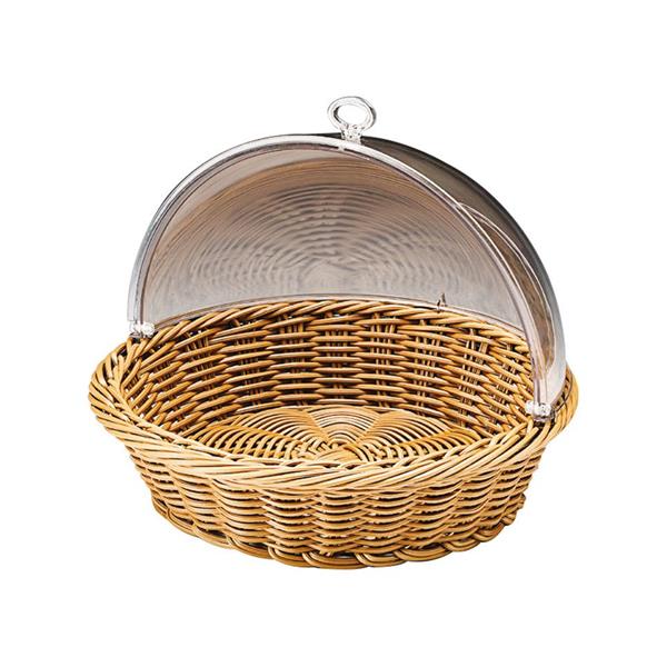 Polikarbonat Rolltop Kapaklı Sepet