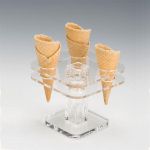 Akrilik Dondurma Servis Standı