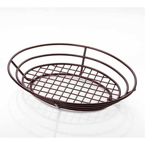 Oval Ekmek ve Meyve Sepeti