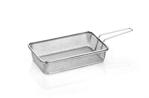 Paslanmaz Dikdörtgen Sunum Sepeti