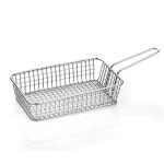 Paslanmaz Dikdörtgen Örgü Sunum Sepeti