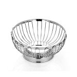 Paslanmaz Oval Ekmek ve Meyve Sepeti