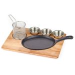 Döküm Saplı Fajita Sunum Seti