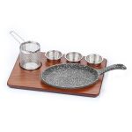 Döküm Saplı Fajita Sunum Seti