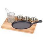 Döküm Saplı Fajita Sunum Seti