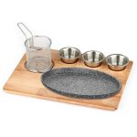 Döküm Oval Kısa Fajita Sunum Seti