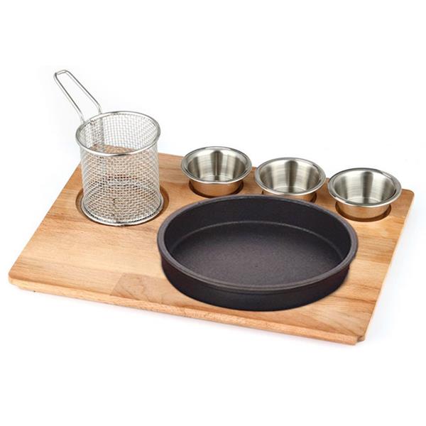 Döküm Güveç Fajita Sunum Seti