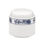 Porselen Blue Bird Kapaklı Şekerlik