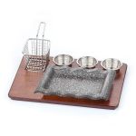 Döküm Dalgalı Fajita Sunum Seti