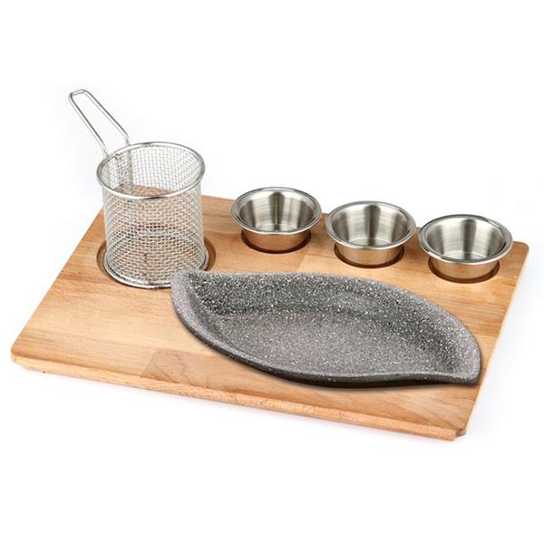 Döküm Yaprak Fajita Sunum Seti