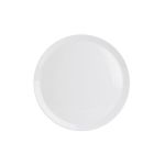 Porselen Pisa Beyaz Düz Tabak 20Cm   