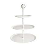 Porselen Ortak Ürünler Katlı Meyve Tabağı