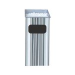 Küllüklü Paslanmaz Çelik Çöp Kovası