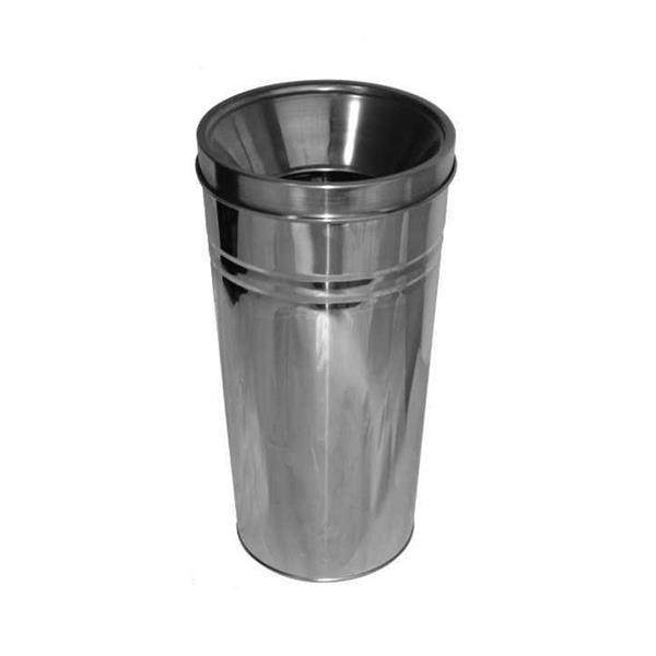 Paslanmaz Konik Çöp Kovası