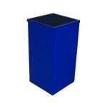 Boyalı Kare Çöp Kovası