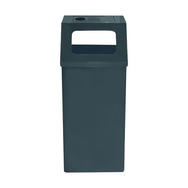 Kare Kapaklı Küllüklü Çöp Kovası