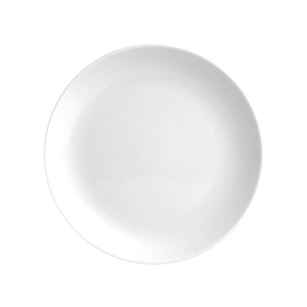 Porselen Lebon Beyaz Düz Tabak 12Cm   