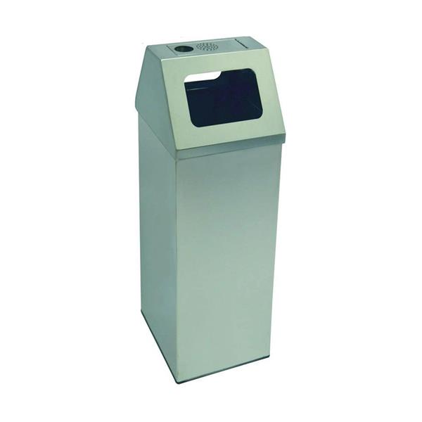 Kare Kapaklı Çöp Kovası