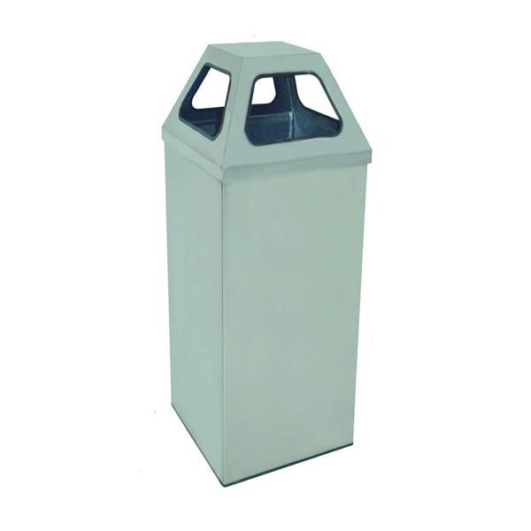 Piramit Kapaklı Çöp Kovası