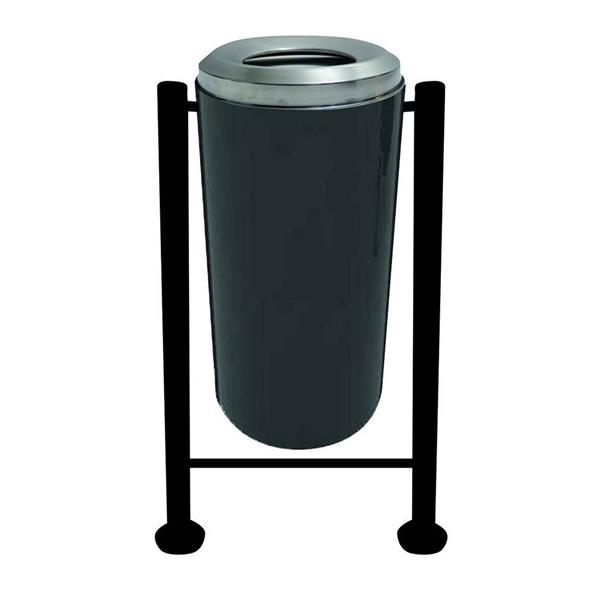 Bahçe Tip Boyalı Çöp Kovası