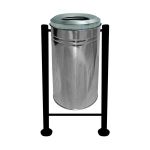 Bahçe Tip Paslanmaz Çöp Kovası