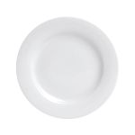 Porselen Dove Beyaz Düz Tabak 17Cm   