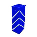 Dekor Küllüklü Kapaklı Çöp Kovası