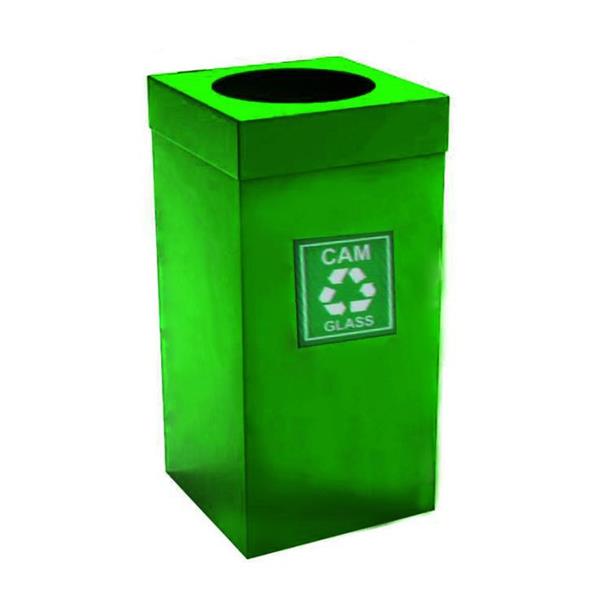 Boyalı Geri Dönüşüm Çöp Kovası