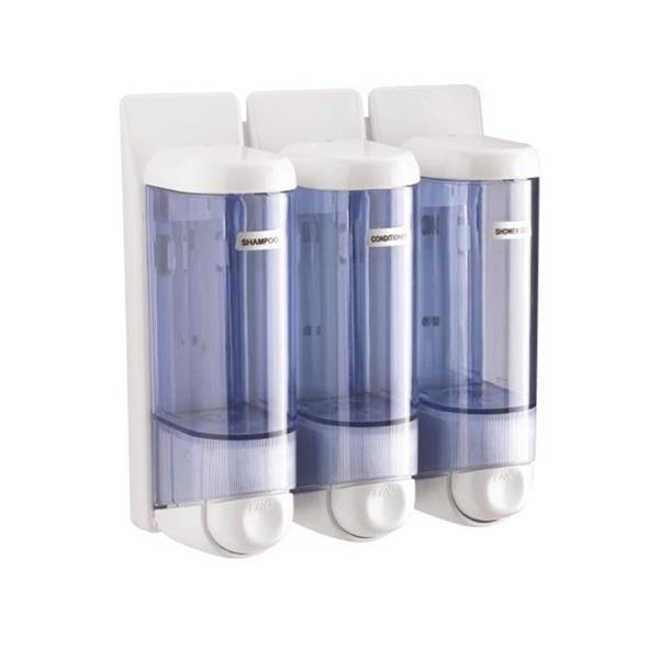 3'lü Plastik Sıvı Sabunluk