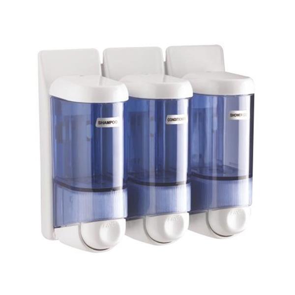 3'lü Plastik Sıvı Sabunluk