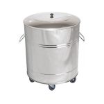 Paslanmaz Manuel Çöp Kovası