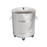 Paslanmaz Manuel Çöp Kovası