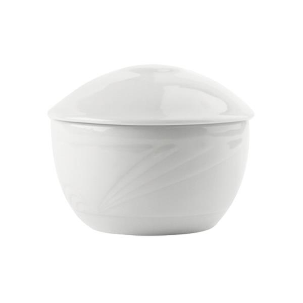 Porselen Halley Beyaz Kapaklı Şekerlik 2