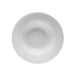 Porselen Dove Beyaz Çukur Tabak 25Cm  