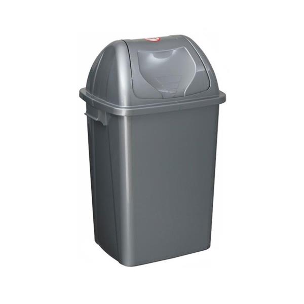 Çatı Kapaklı Plastik Çöp Kovası