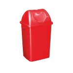 Çatı Kapaklı Plastik Çöp Kovası